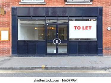 Vacant Retail Shop To Let In London