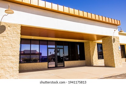 Vacant Store Front Commercial Building