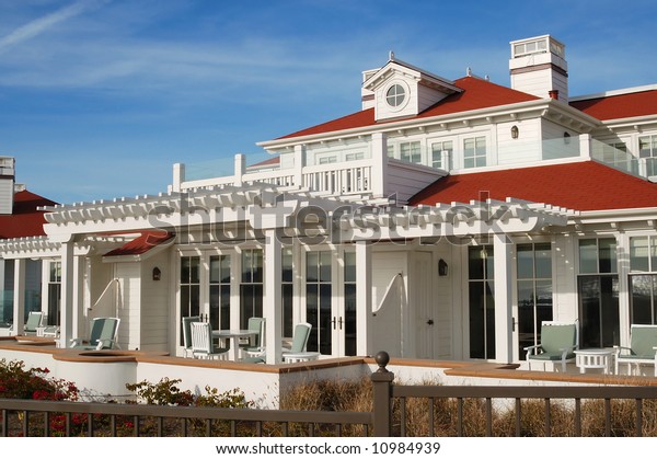 Vacation Bungalows Hotel Del Coronado San Stock Photo (Edit Now) 10984939