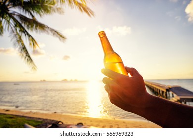 Drinking Beer On The Beach Images, Stock Photos & Vectors | Shutterstock