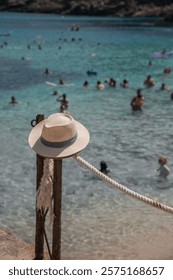 vacation mode on at the beach