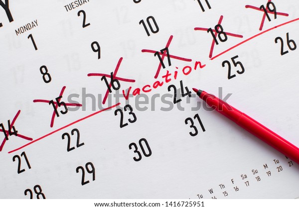 Vacation Planning Concept Travel Preparation Vacation Stock Photo 1416725951 | Shutterstock