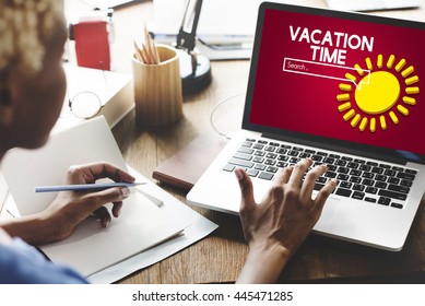 Vacation Time Vacation Concept