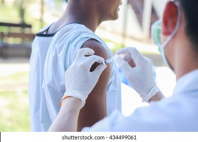 Vaccination of Men,Covid-19 or coronavirus vaccine