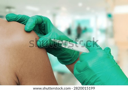 Vaccine Administration Procedure Close Up Immunization Healthcare Concept for Preventive Medicine Public Health Programs and Clinical Safety