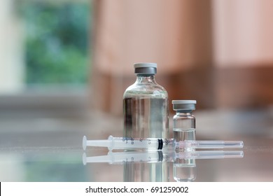 Vaccines and syringes