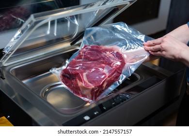 Vacuum Cleaner And Vacuum Packaging Of Meat Products