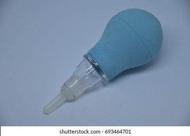 blue bulb syringe baby