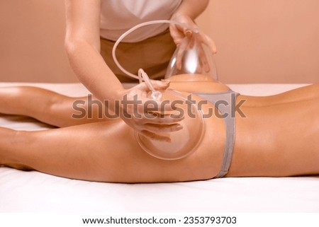 Vacuum Therapy for Buttocks, sports anti-cellulite massage - Brazilian Butt Lift
