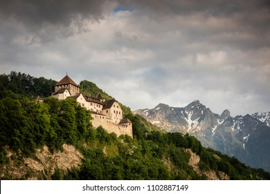 Vaduz Castle In Lichtenstein