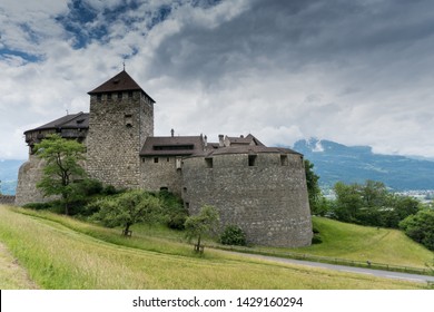 Vaduz, FL / Liechtenstein - 16 June 2019: A view of the historic Vaduz Castle in Liechtenstein - Shutterstock ID 1429160294