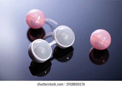Vaginal balls for pleasure and benefit of vaginal muscles, Kegel exercise