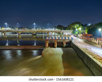 Vaigai River Madurai India Night Sky