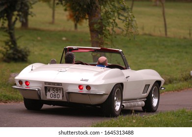 Val D'Aran, Lleida, Spain. 11/23/2007. 
Corvette Was Designed By Larry Shinoda. Its Production Began In 1963 And Ended In 1967 By Introducing A New Name, 