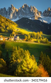 Val Di Funes, Trentino Alto Adige, Italy