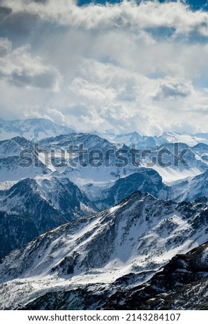 Val di Sole Pejo 3000, Pejo Fonti ski resort, Stelvio National Park, Trentino, Alps Italy.