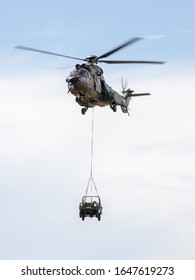 Valence Drôme France 06 24 201 8AS532 Cougar On Display At An Airshow In Valencia, France