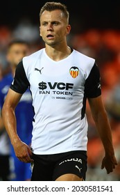  Valencia CF V Getafe CF - La Liga Santander, Spain - 13 Aug 2021 .Denis Cheryshev Of Valencia CF