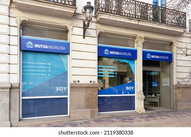 VALENCIA, SPAIN - FEBRUARY 02, 2022: Mutua Madrileña Is A Spanish Insurance Company