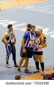 VALENCIA, SPAIN - FEBRUARY 19: Hammer Throwers 