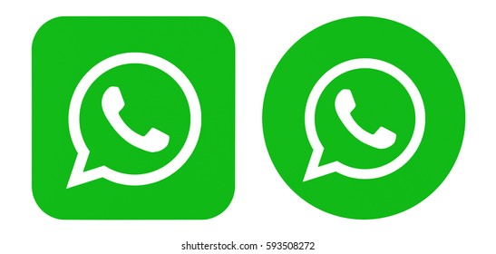 Valencia, Spain - March 05, 2017: WhatsApp logos  printed on paper. WhatsApp is an instant messaging app for smartphones.