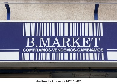 VALENCIA, SPAIN - MARCH 28, 2022: B.market Is A Valencian Second Hand Goods Chain