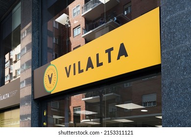 VALENCIA, SPAIN - MAY 05, 2022: Vilalta Is A Spanish Electric And Renewable Energy Utility Company