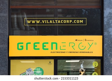 VALENCIA, SPAIN - MAY 05, 2022: Vilalta Is A Spanish Electric And Renewable Energy Utility Company