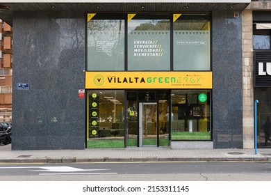 VALENCIA, SPAIN - MAY 05, 2022: Vilalta Is A Spanish Electric And Renewable Energy Utility Company