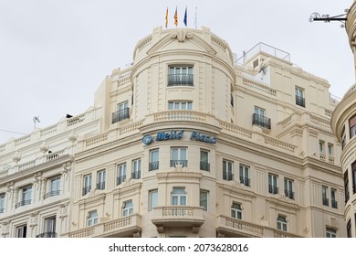 VALENCIA, SPAIN - NOVEMBER 10, 2021: Meliá Is A Spanish Hotel Chain That Operates In More Than 40 Countries