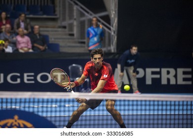 VALENCIA, SPAIN - OCTOBER 28: Thomaz Bellucci During Valencia Open Tennis 2015 On October 28, 2015 In Valencia , Spain