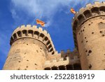 Valencia, Spain - old fortification in city walls. Torre Quart.