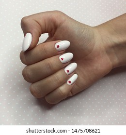 Valentines Nails Images Stock Photos Vectors Shutterstock