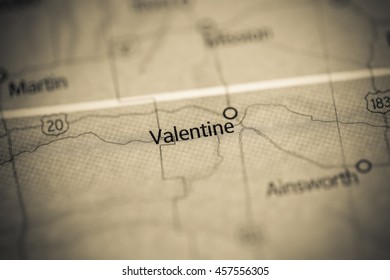 Valentine. Nebraska. USA