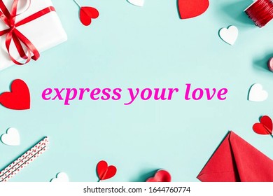 Valentine's Day is an annual festival to celebrate romantic love, friendship and admiration. Every year on 14 February people celebrate this day by sending messages of love and affection to partners,  - Shutterstock ID 1644760774