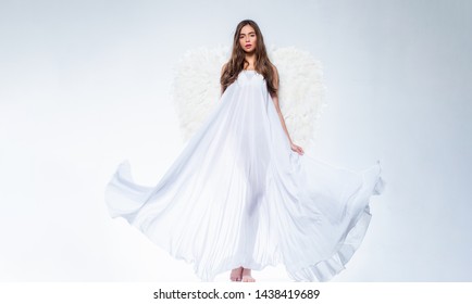 Rock Biker Angels Tunic T- Dress // Gothic ANGEL CROW Dark Fantasy