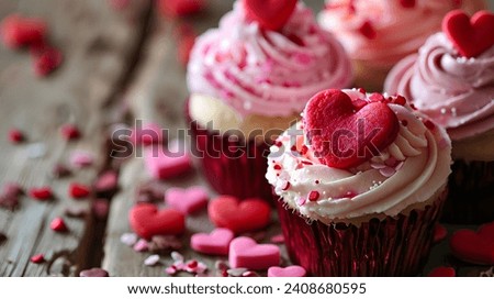 Valentine's Day cupcakes for couples