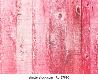 Valentines Day Holiday Love You Heart Greeting On Distressed Vintage Grunge Texture Wood Background Painted In Pink Red White