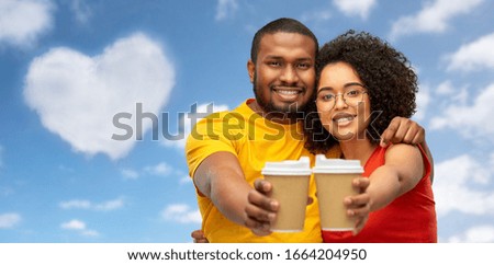 Similar – Image, Stock Photo Cloud over WE MEN Deserted