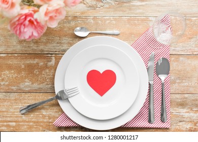 Valentines day placemats and napkins