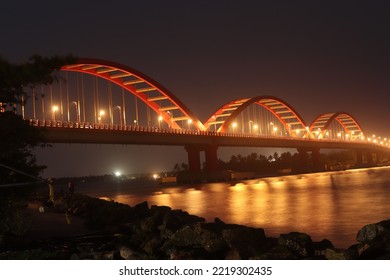 Valiazheekal Bridge In Alappuzha Road Connecting Two District 