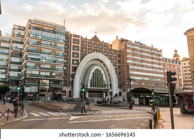 VALLADOLID, SPAIN - Nov 23, 2019: The Modern Iglesia De Nra Senora Reina De La Paz (Church Of Our Lady Queen Of Peace), Part Of The Order Of Friars Minor Capuchin