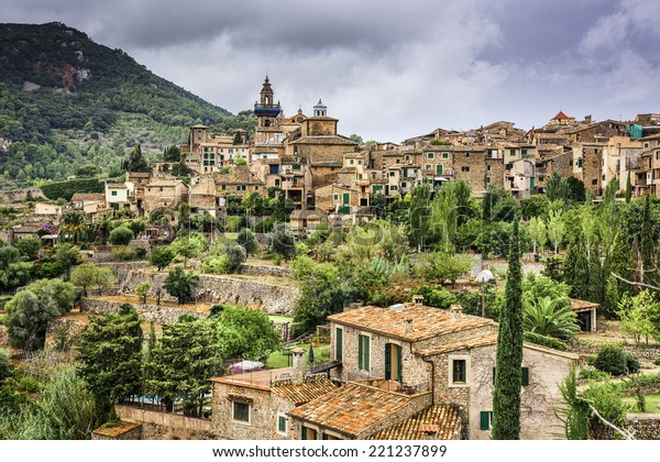 Valldemossa Mallorca Spain Village Stock Photo (Edit Now) 221237899