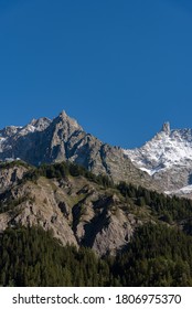 Valle d’Aosta, Italy. Mont Blanc massif.
