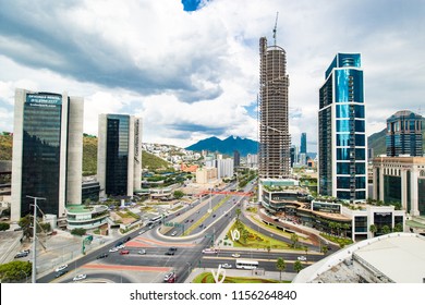 Valle Oriente View , San Pedro Garza Garcia, Nuevo Leon. August 11, 2018.