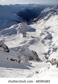 valley in Alps