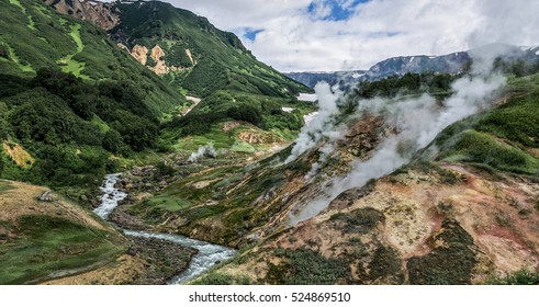 Valley Of Geysers, Kamchatka, Russia 