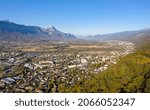 Grésivaudan valley in Grenoble Isère