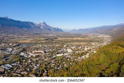 Grésivaudan Valley In Grenoble Isère