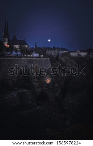 Similar – Image, Stock Photo light shaft again Tourism